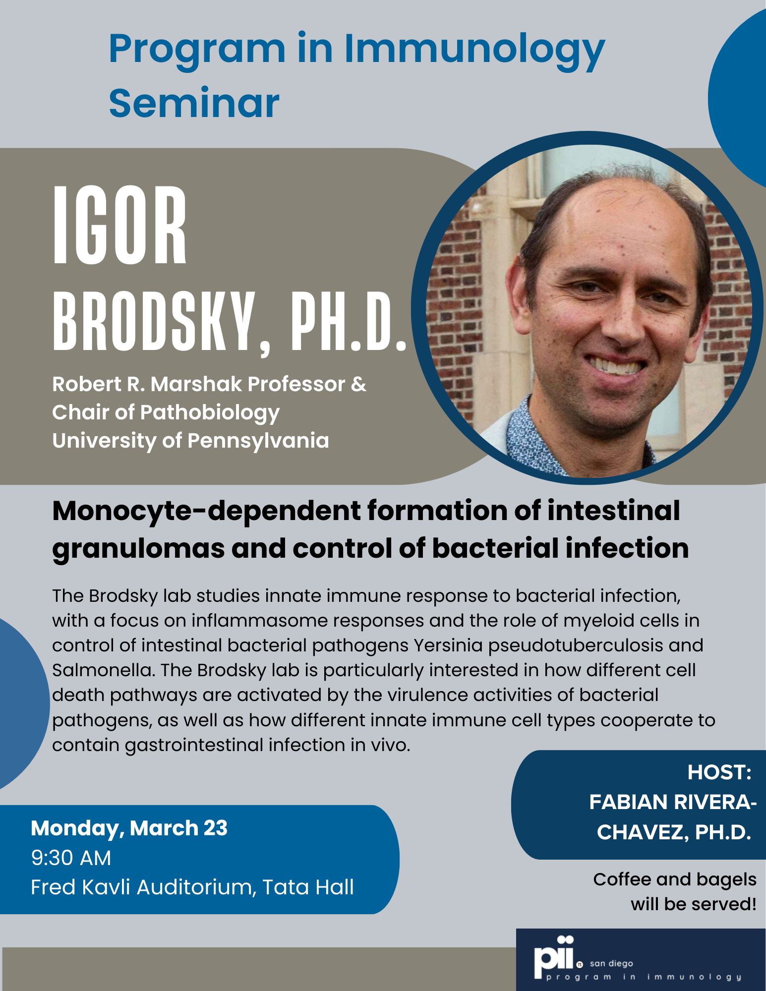 Igor Brodsky Seminar Flyer